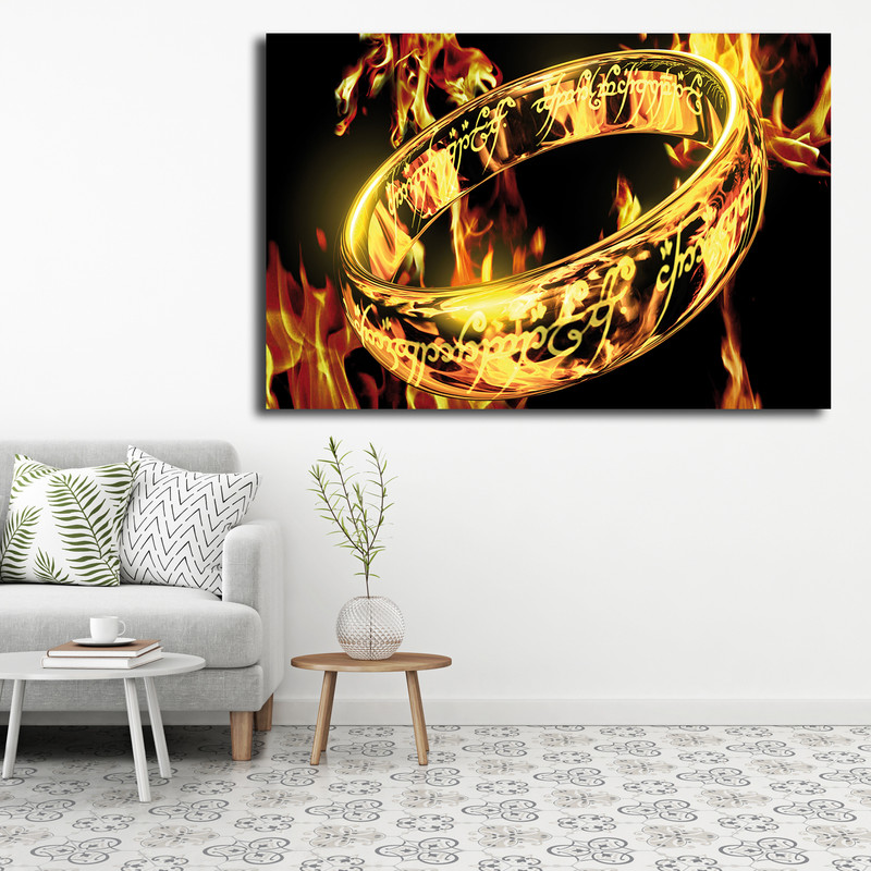 تابلو شاسی مدل ارباب حلقه ها کد 36 | دنیای قاب