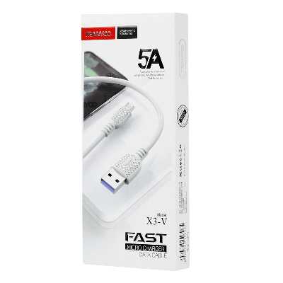 کابل تبدیل USB به microUSB ترانیو مدل X3-V طول 1 متر