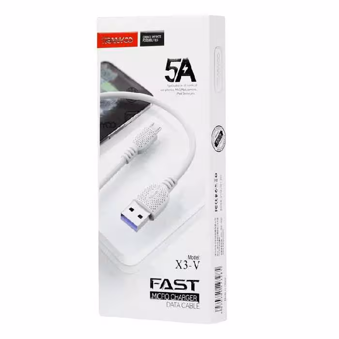 کابل تبدیل USB به microUSB ترانیو مدل X3-V طول 1 متر