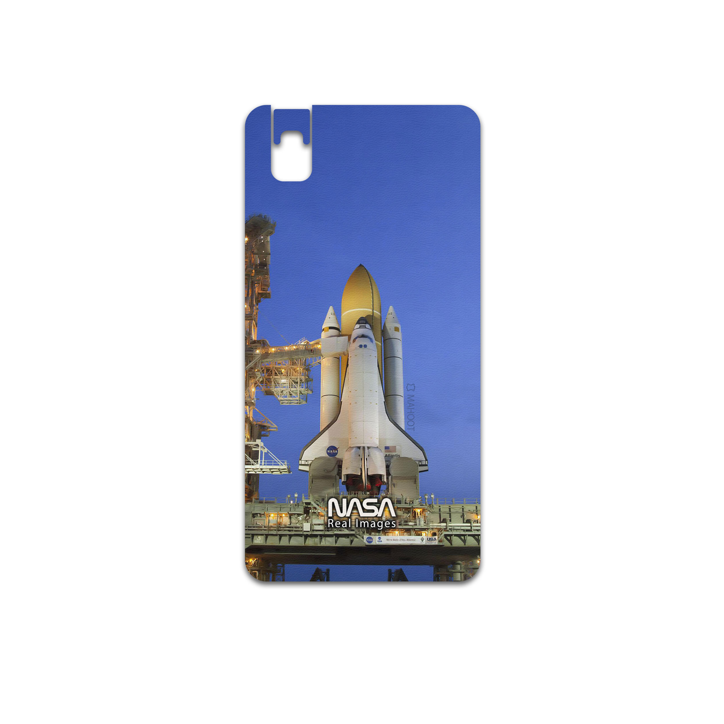 برچسب پوششی ماهوت مدل NASA-Space-Shuttle مناسب برای گوشی موبایل هوآوی Shot X