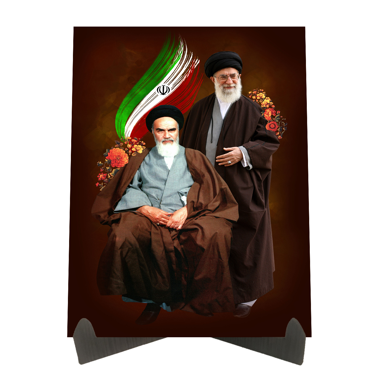 تابلو شاسی رومیزی طرح امام و رهبر کد LS2375