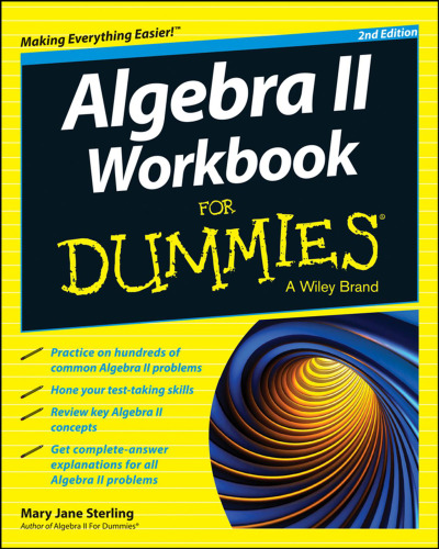 خرید و دانلود نسخه کامل کتاب Algebra II Workbook For Dummies