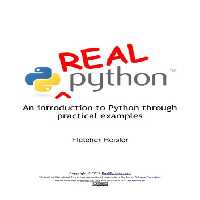 خرید و دانلود نسخه کامل کتاب Real Python: Python Programming By Example