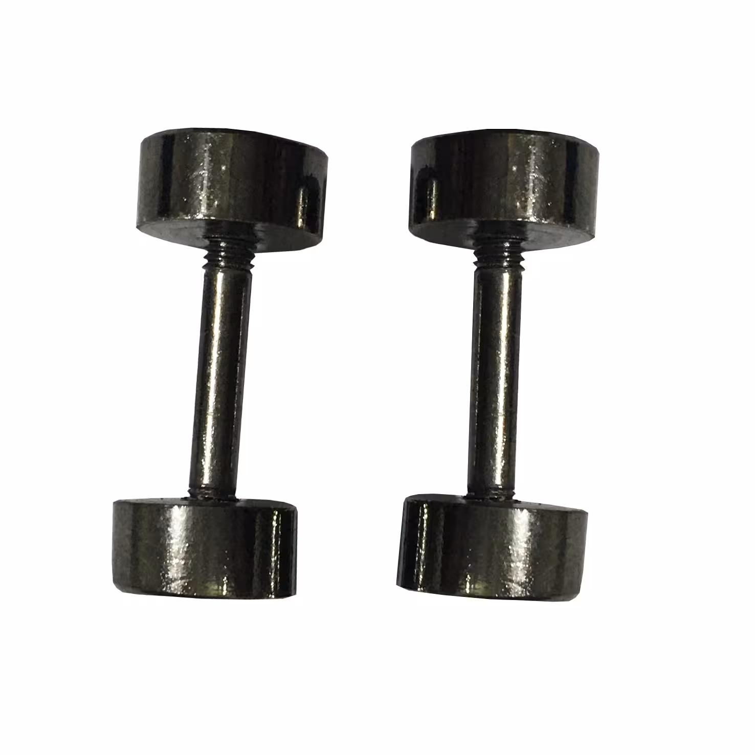 یراق چرم دوزی مدل دنبلی کد Dumble-2x-Blackبسته 2 عددی