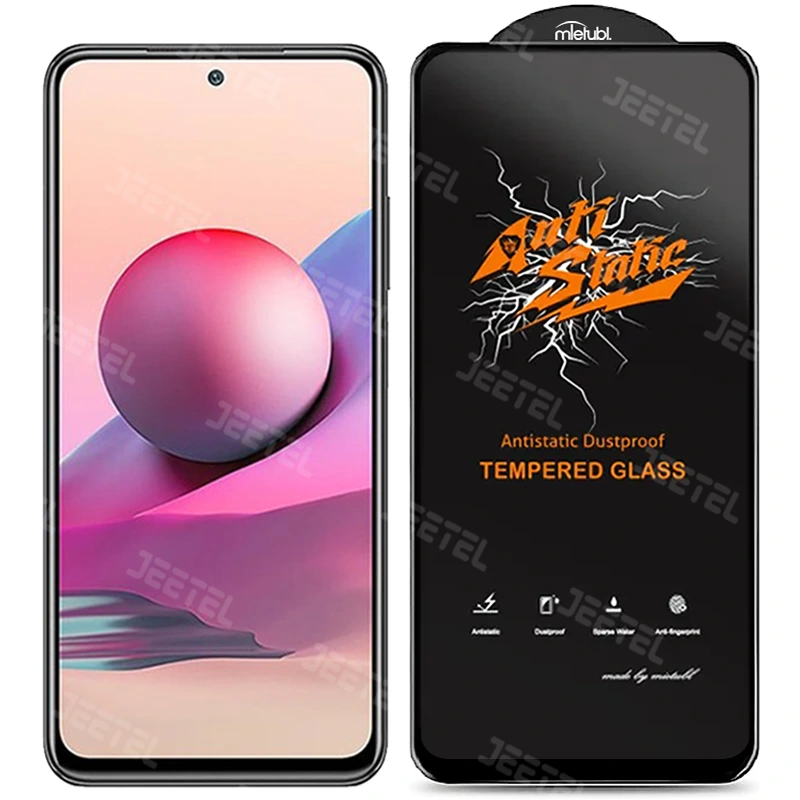 محافظ صفحه نمایش گوشی Xiaomi Redmi Note 10s آنتی استاتیک اورجینال (Mietubl)