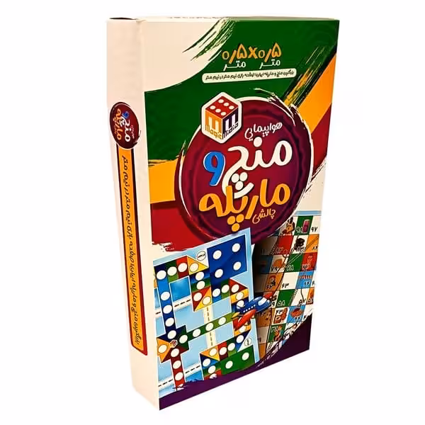 بازی فکری منچ و مارپله (چالشی هواپیمایی) - کتاب‌فروشی کوچه کتاب