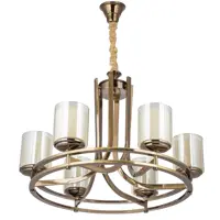 لوستر 6 شعله چشمه نور کد N2667-6