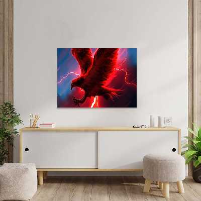 تابلو شاسی مدل eagle struck by lightning کد S-12006