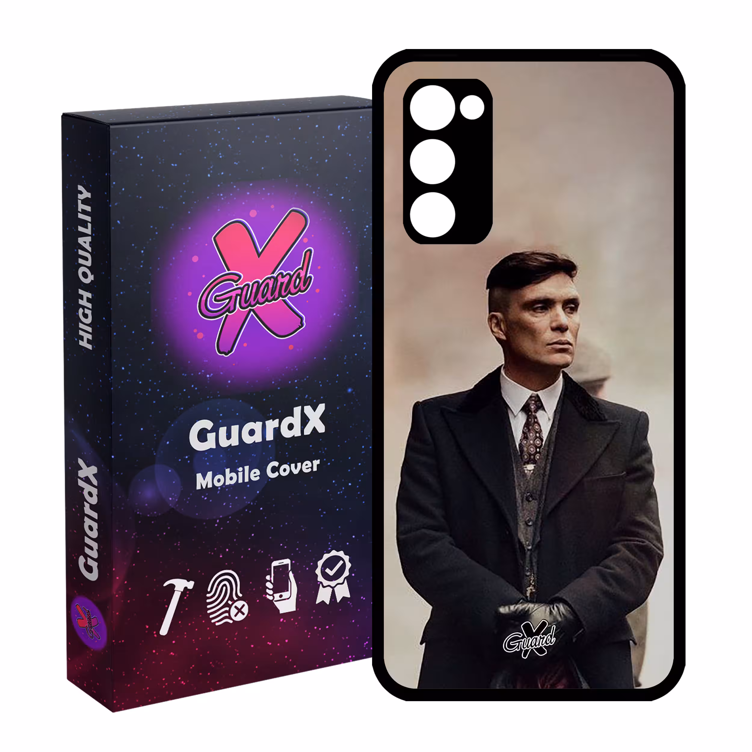 کاور گارد ایکس طرح Peaky Blinders مدل Glass10230 مناسب برای گوشی موبایل سامسونگ Galaxy S20 FE