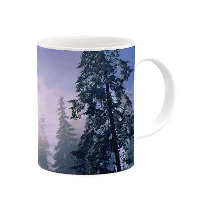 ماگ طرح منظره برفی مدل mgs07970