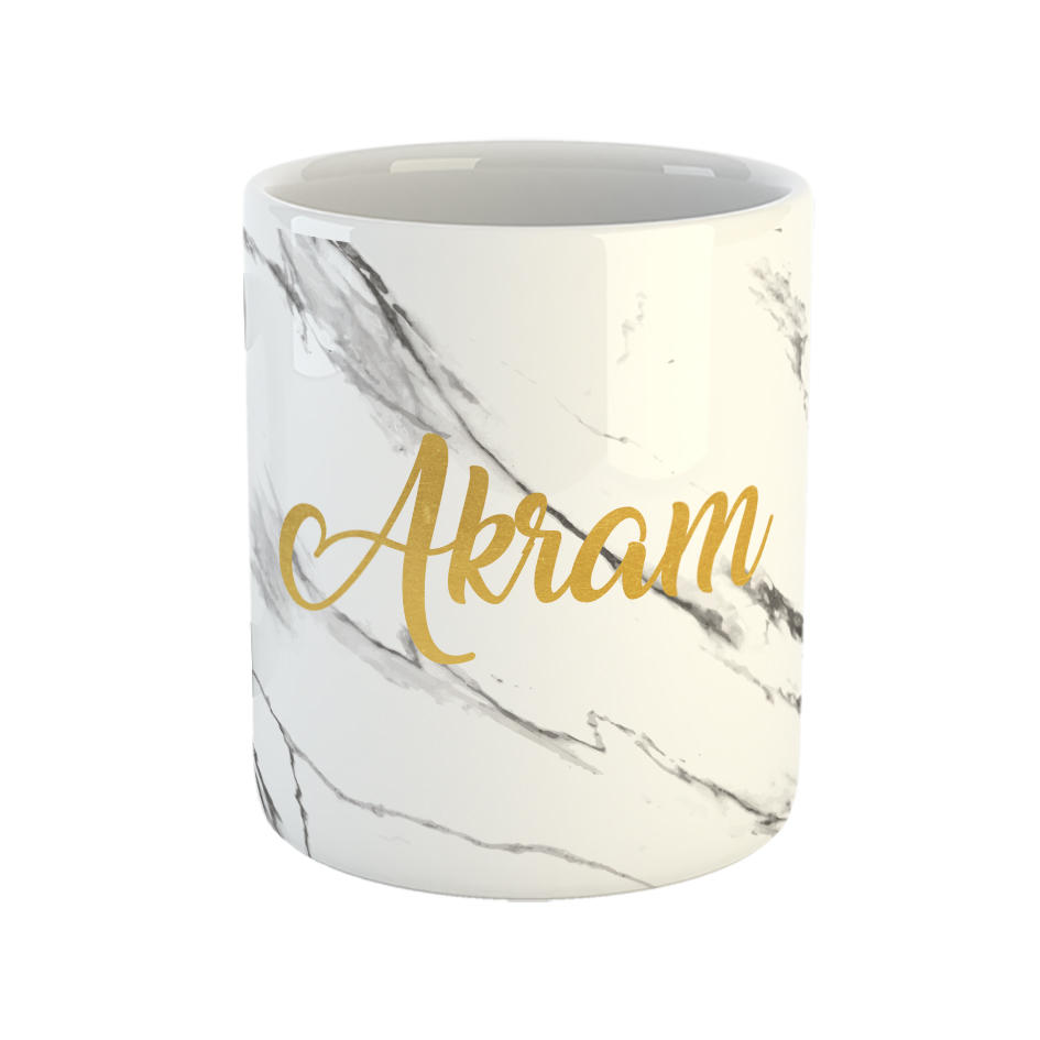 ماگ طرح مرمر مدل اکرم