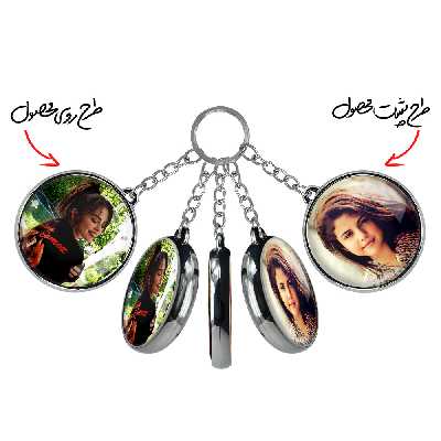 جاکلیدی خندالو طرح سلنا گومز مدل دوطرفه کد 27182726