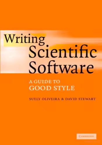 خرید و دانلود نسخه کامل کتاب Writing scientific software: a guide for good style