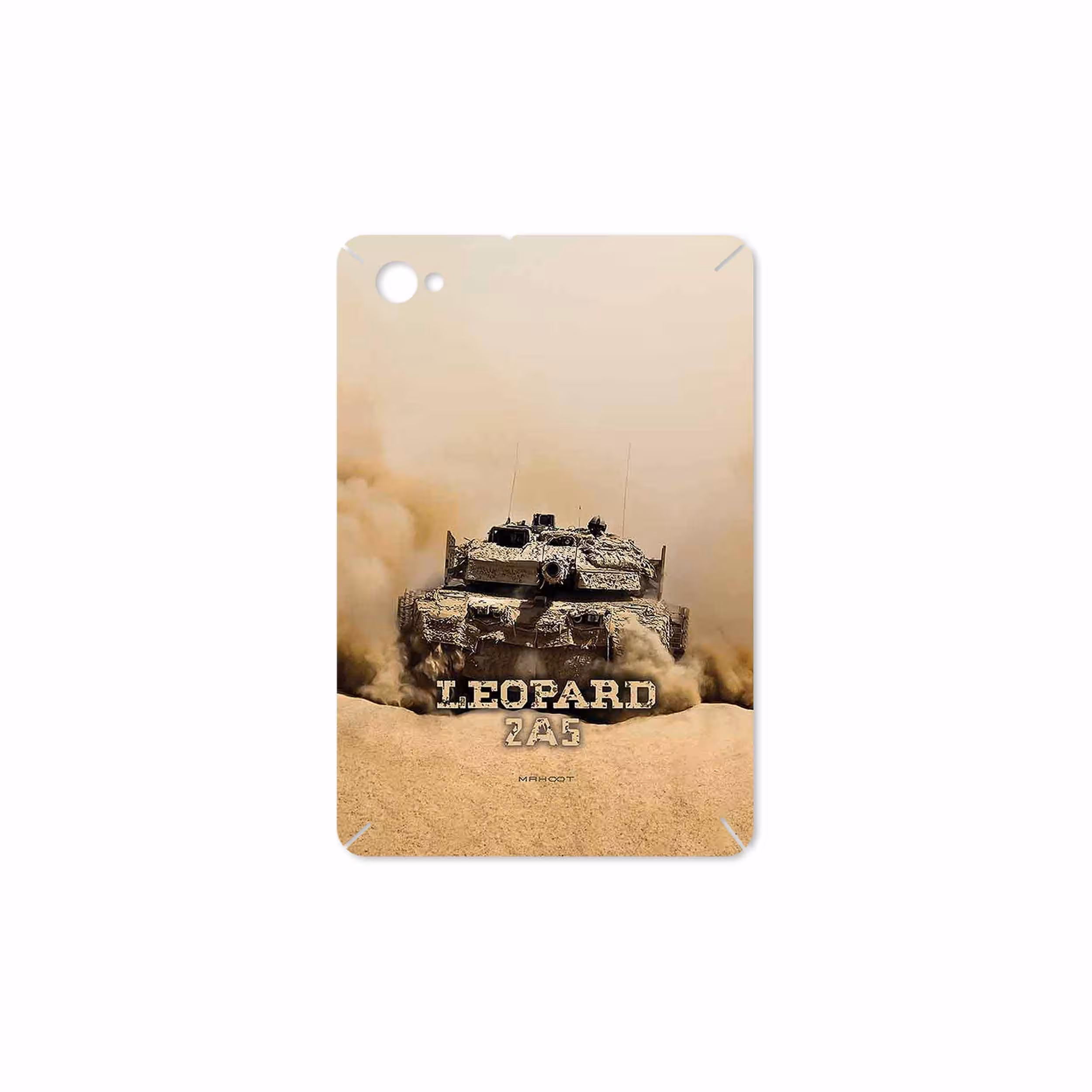 برچسب پوششی ماهوت مدل Leopard 2A5 tank مناسب برای تبلت سامسونگ Galaxy Tab 7.7 2011 P6800