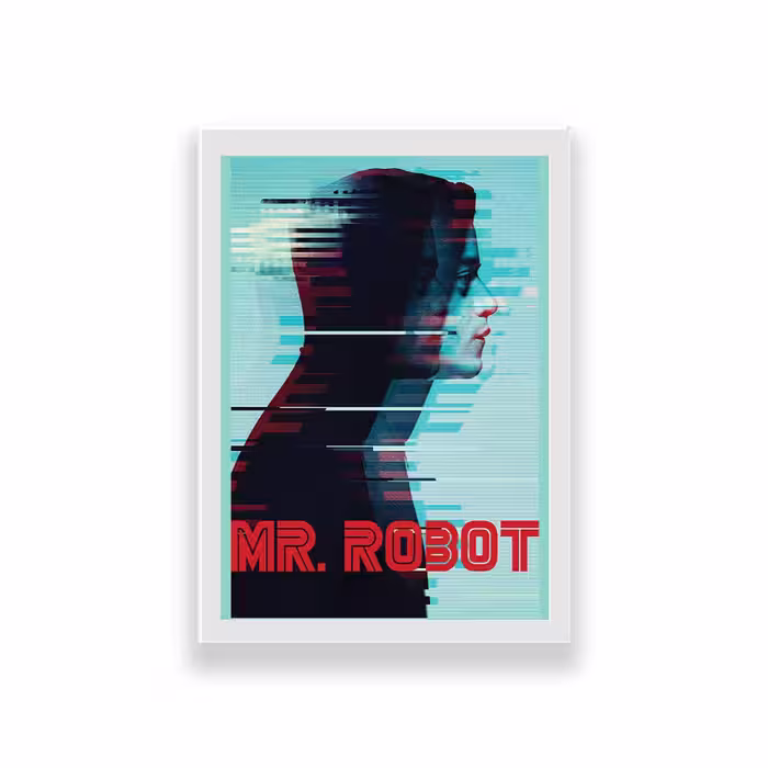 تابلو طرح سریال Mr. Robot | دنیای قاب