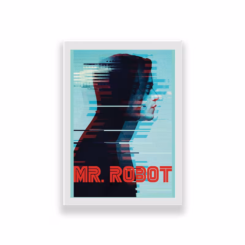 تابلو طرح سریال Mr. Robot | دنیای قاب