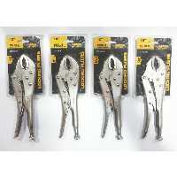 4 عدد انبر قفلی 10 اینچ اسکول SKOLEبا فک سخت کاری شده 