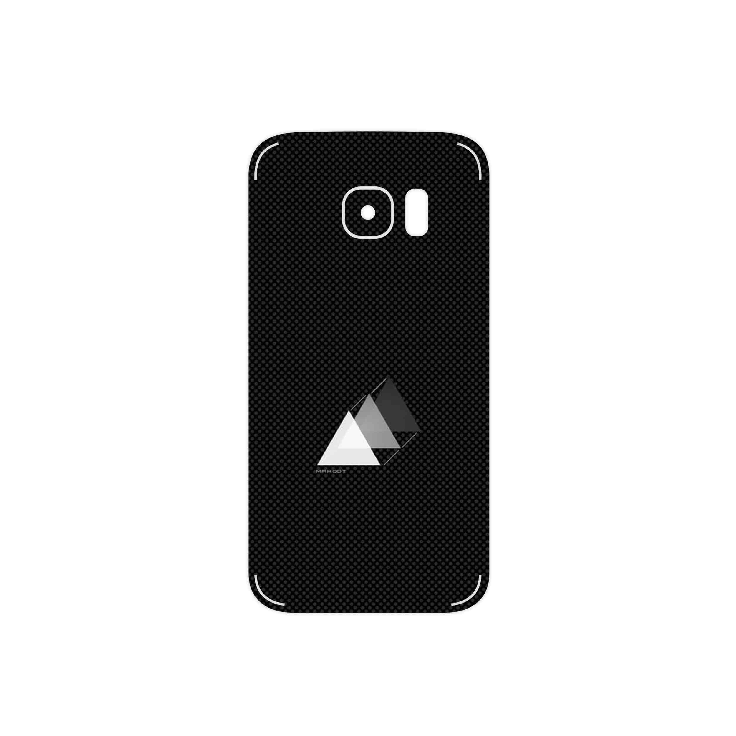 برچسب پوششی ماهوت مدل Minimal 3 Triangle Icon مناسب برای گوشی موبایل سامسونگ Galaxy S7