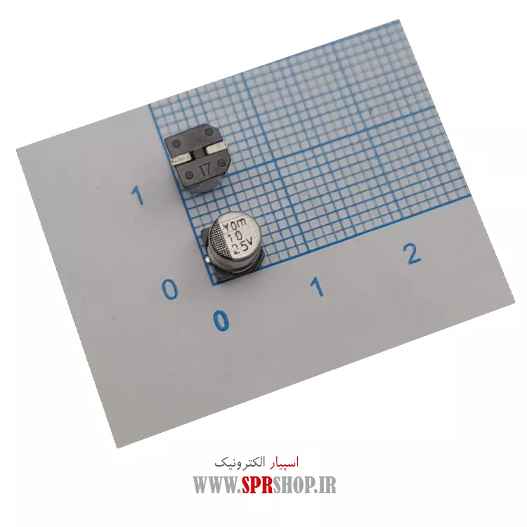 خازن 10MF 25 SMD