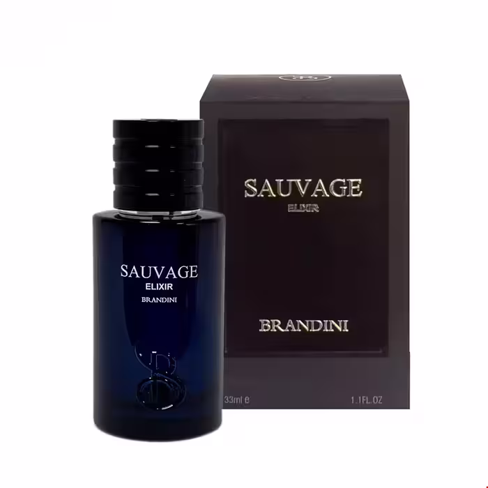 عطر جیبی مردانه برندینی مدل Sauvage حجم 33 میلی لیتری