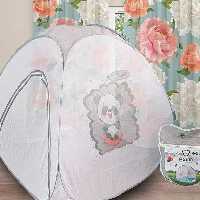 پشه بند کلبه بزرگ کودک 