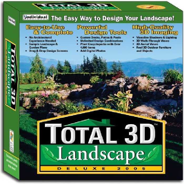نرم افزار ویندوز Total 3D Landscape Deluxe 2005
