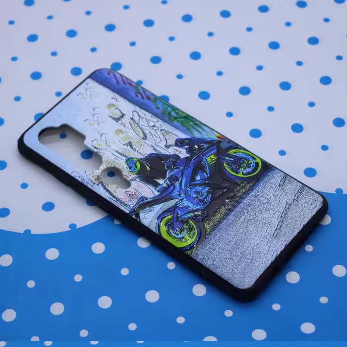 کاور طرح موتورسوار مدل Happy مناسب برای گوشی موبایل شیائومی MI NOTE 10 / MI NOTE 10 PRO
