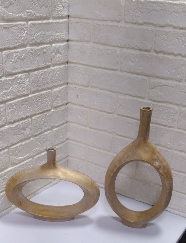 گلدان پا فلی بزرگ جفتی