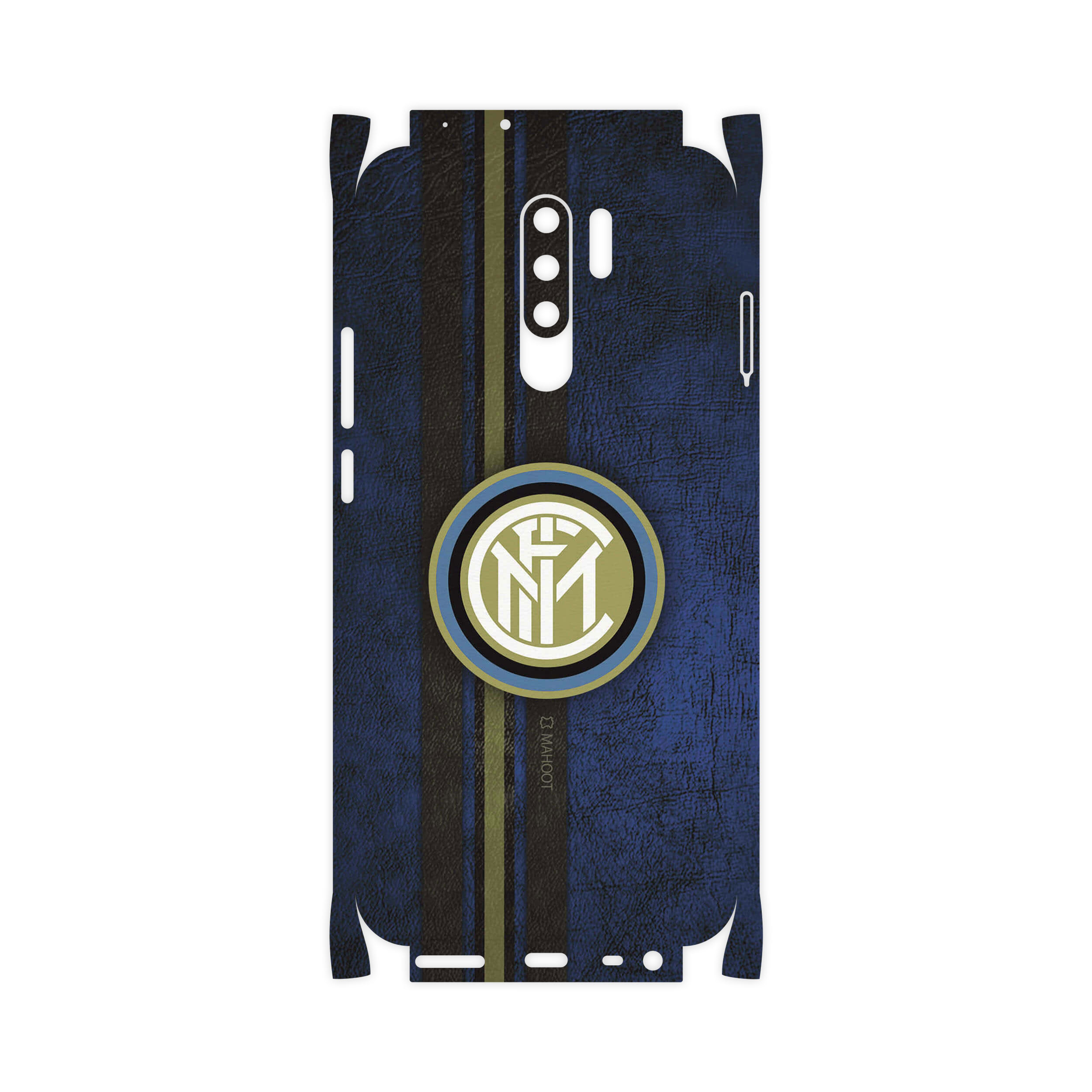 برچسب پوششی ماهوت مدل Inter-Milan-FC-FullSkin مناسب برای گوشی موبایل شیائومی Redmi 9