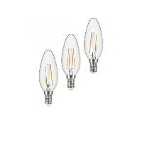 لامپ فیلامنتی حباب دار شفاف 4 وات افق