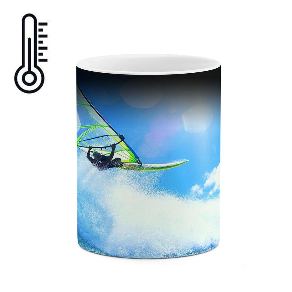 ماگ حرارتی کاکتی طرح ورزشی مدل mgh12759