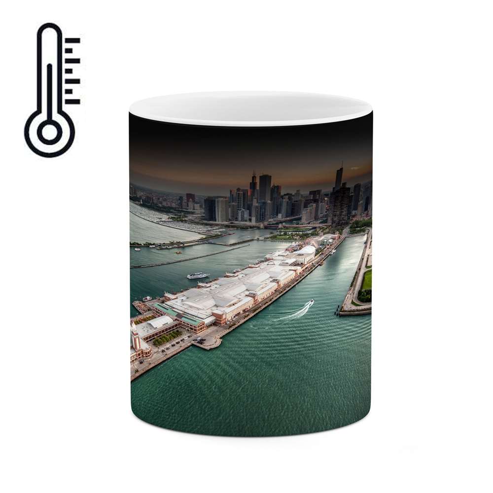 ماگ حرارتی طرح اسکله مدل mgh11351