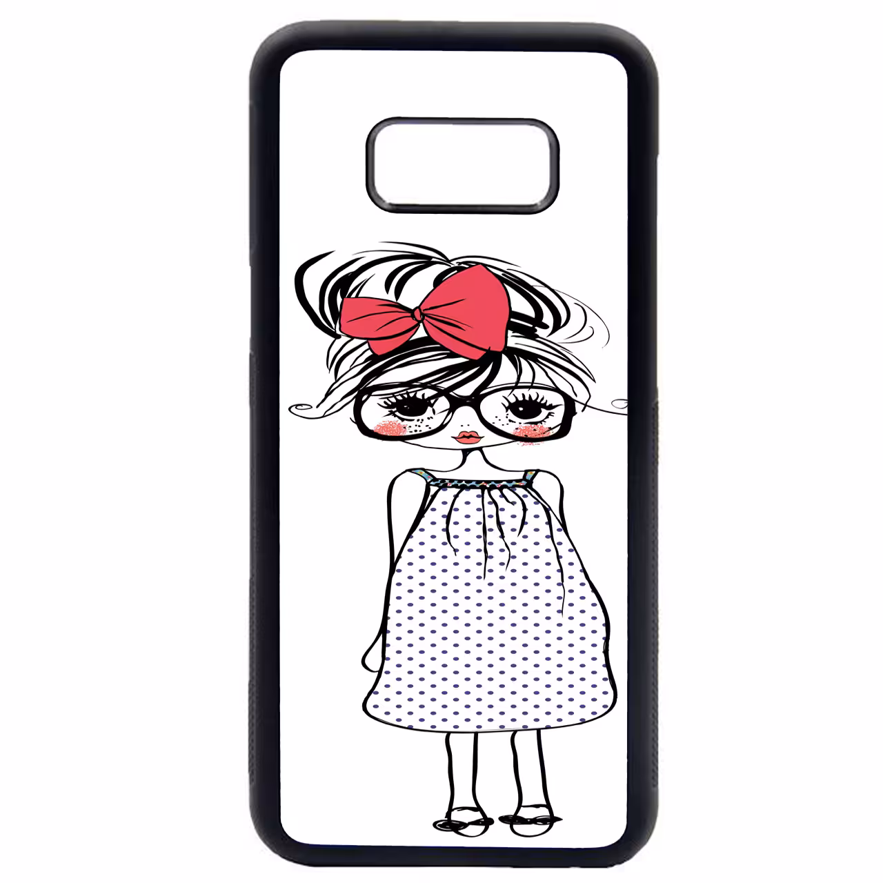 کاور طرح دخترانه کد 8022 مناسب برای گوشی موبایل سامسونگ galaxy s8