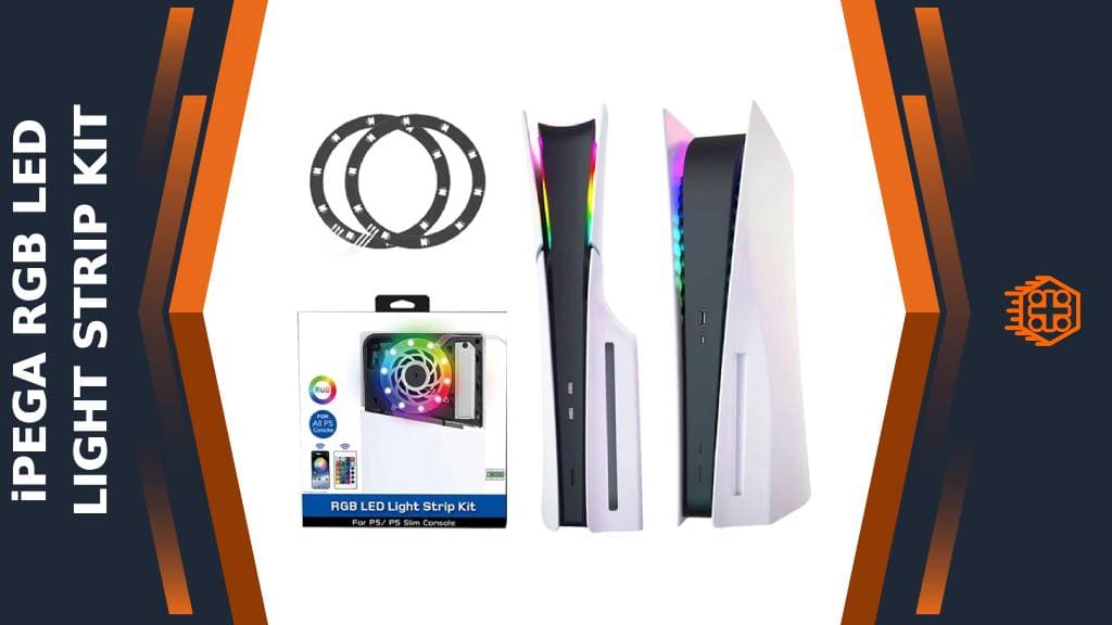 کیت نورپردازی iPega RGB LED Light Strip Kit مناسب PS5 Slim