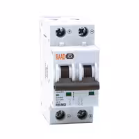 کلید مینیاتوری 2 پل 6 آمپر RB-MD-2P-B6-6KA رعد