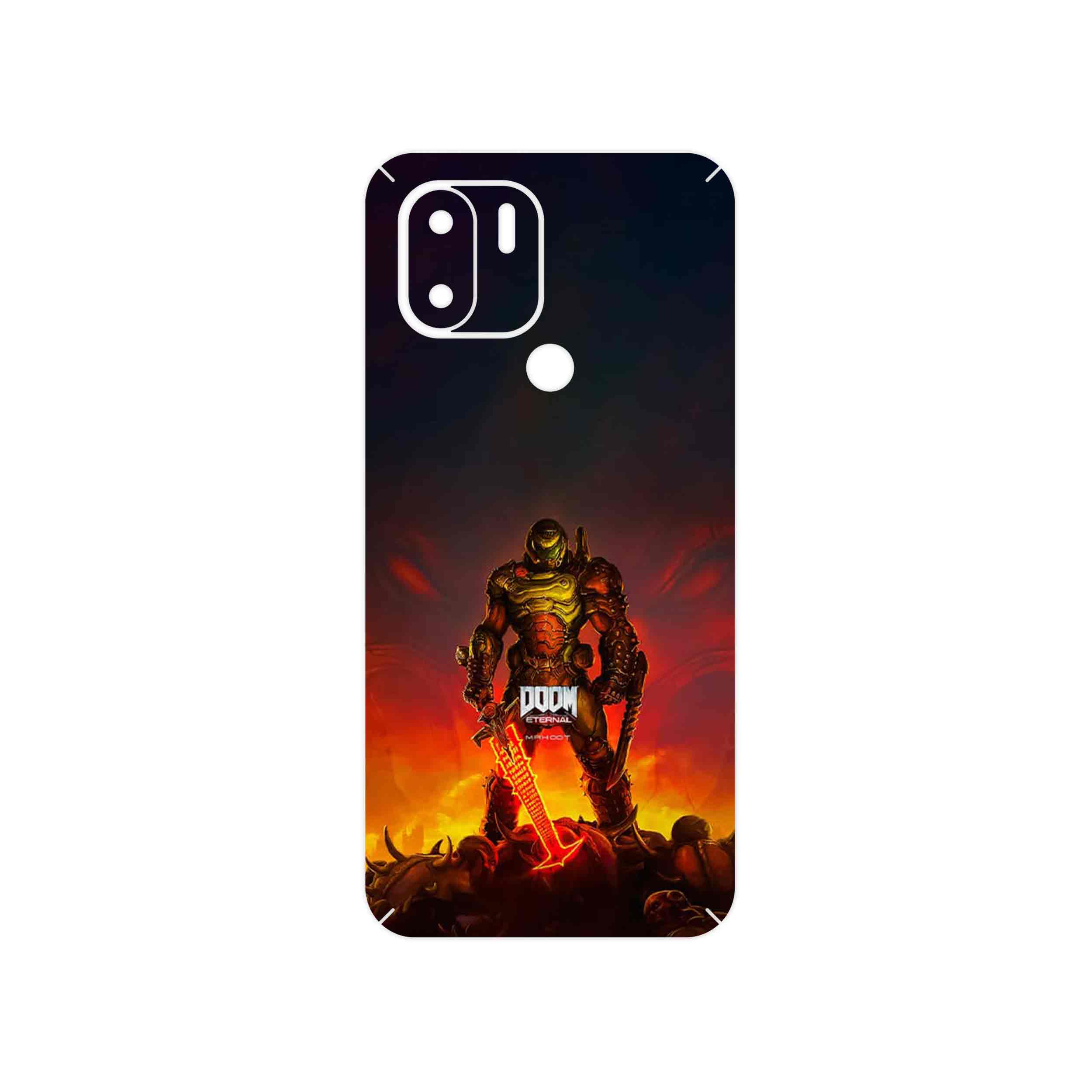 برچسب پوششی ماهوت مدل DOOM Game Series مناسب برای گوشی موبایل شیائومی Redmi A1 Plus