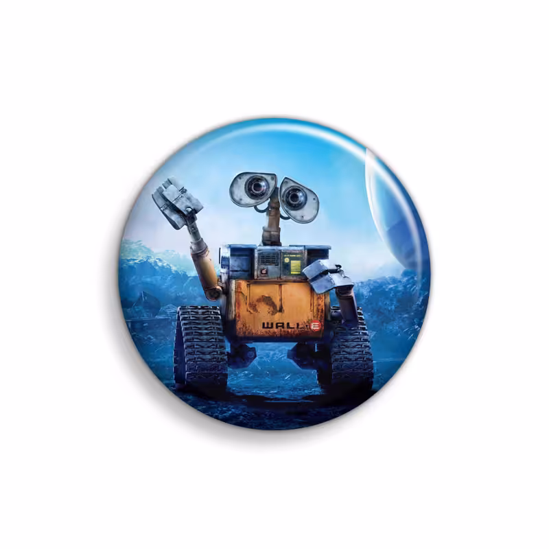 پیکسل ابیگل طرح انیمیشن والی و ایو وال ای مدل Wall E کد 009
