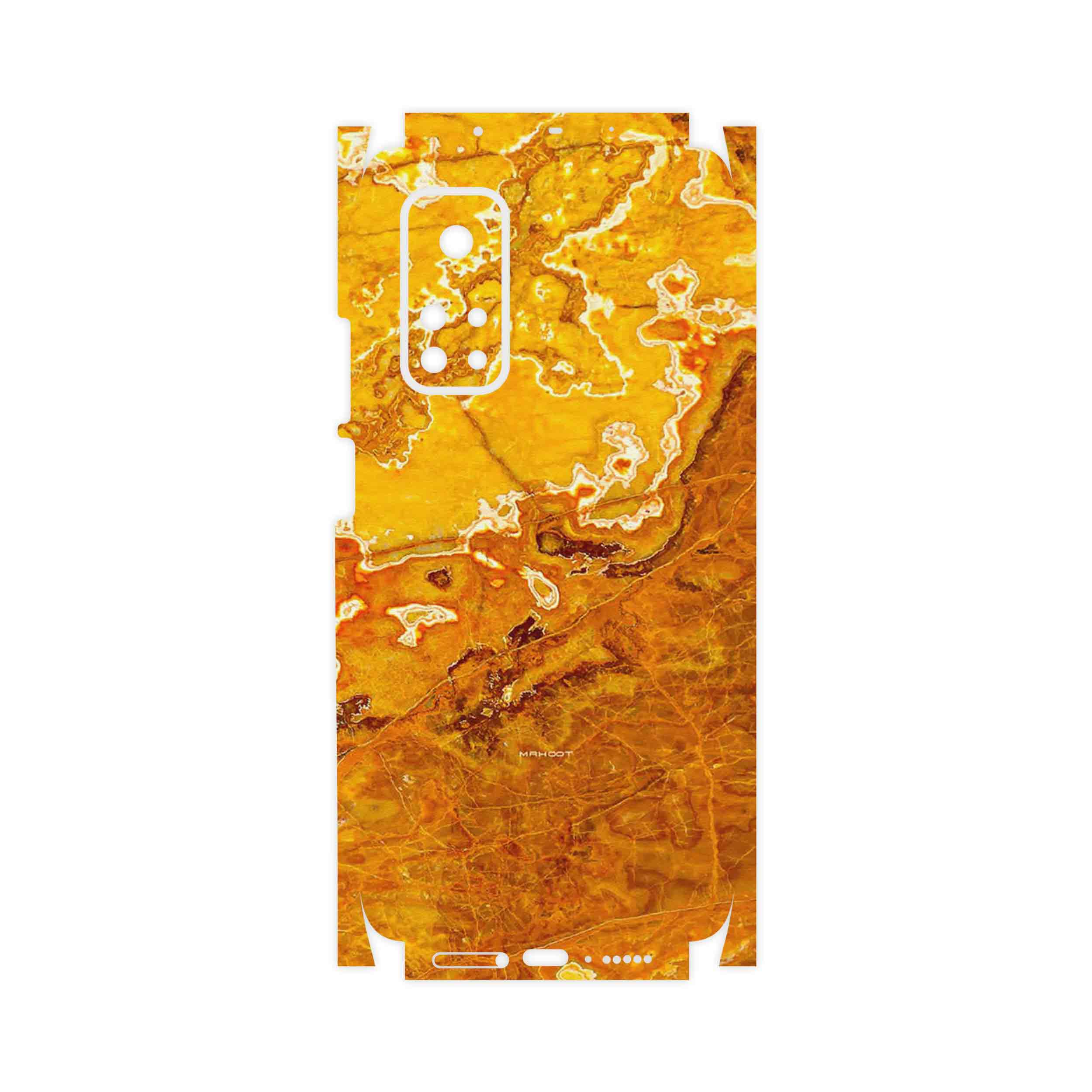 برچسب پوششی ماهوت مدل Gold Marble-FullSkin مناسب برای گوشی موبایل شیائومی Mi 10T 5G