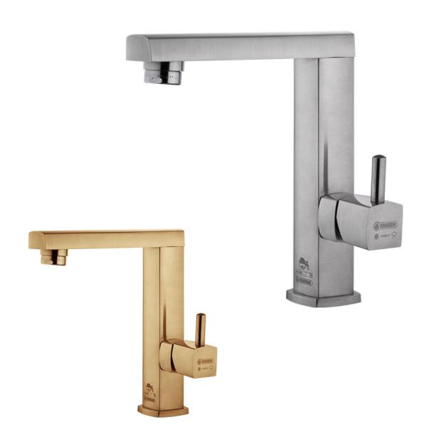 شیر روشویی درخشان مدل اسپینر