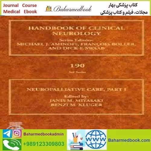 Handbook of Clinical Neurology Volume 184 to Volume 190 20