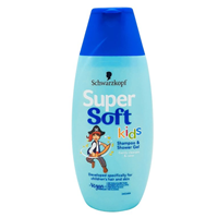 شامپو سر و بدن کودک سوپر سافت Schwarzkopf
