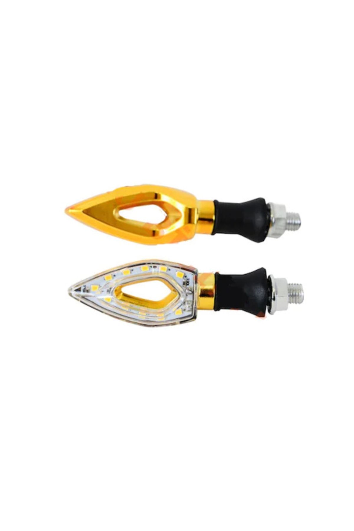 محصولات روشنایی موتورسیکلت زرد سیگنال LED RT 072 نور تیم گواهی E Monero
