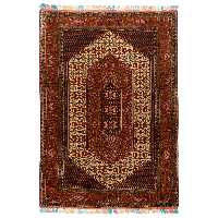 فرش قدیمی دستباف دو متری سی پرشیا کد 187197