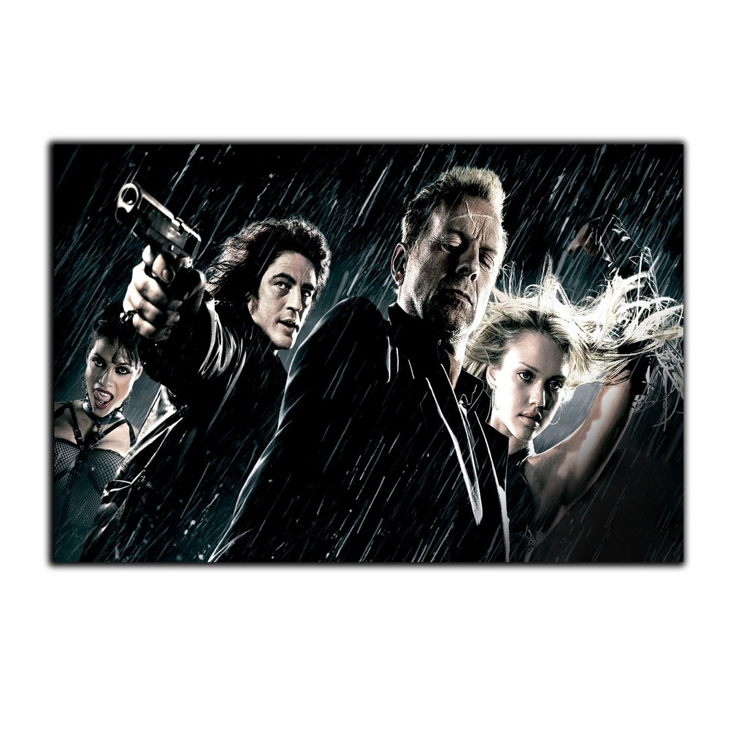 تابلو شاسی بکلیت طرح فیلم Sin City شهر گناه مدل SH-S4268