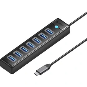 خرید هاب 7 پورت Type-C اوریکو ORICO PW7U-C3-10 با بهترین قیمت