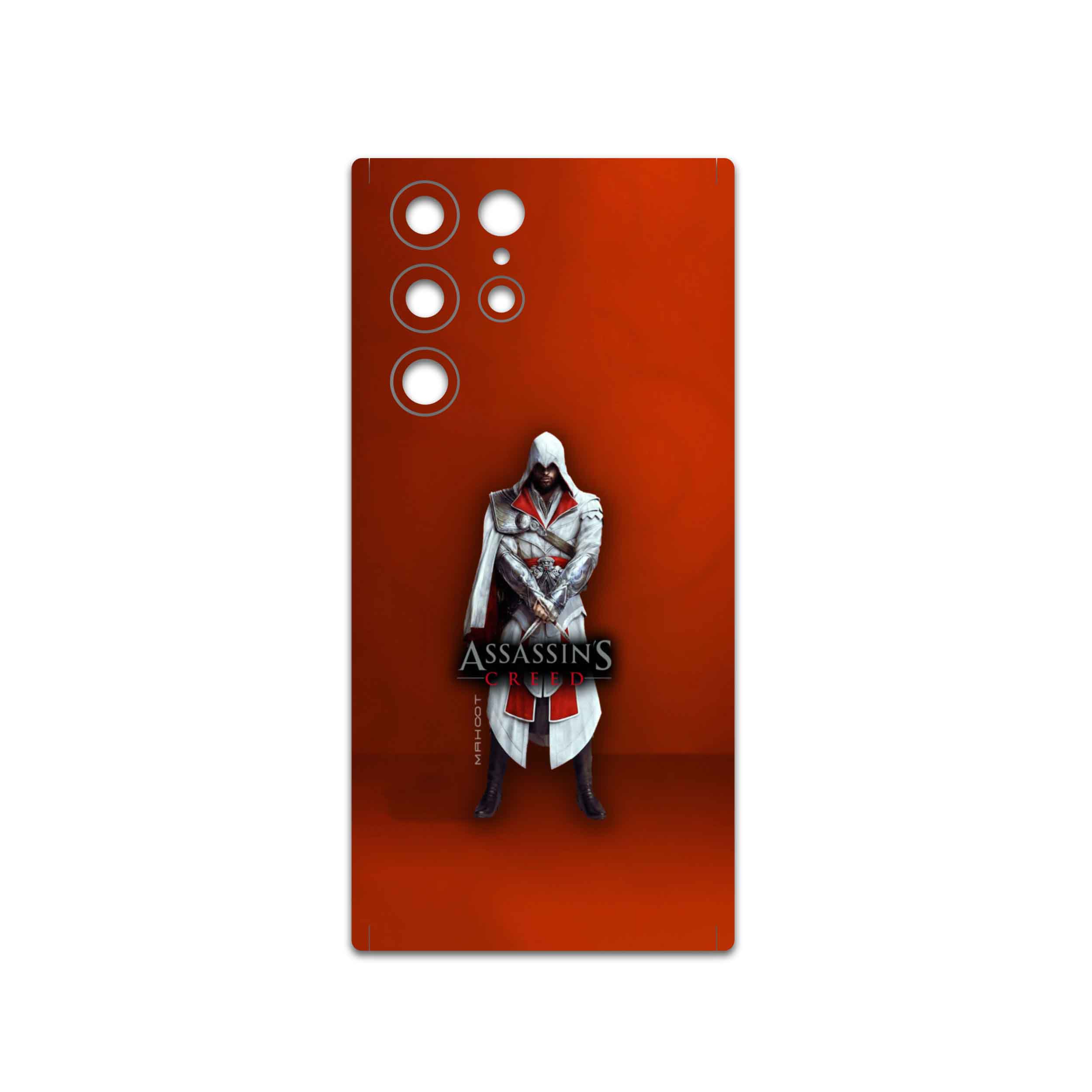 برچسب پوششی ماهوت مدل Assassin-Creed-Game مناسب برای گوشی موبایل سامسونگ Galaxy S22 Ultra 5G