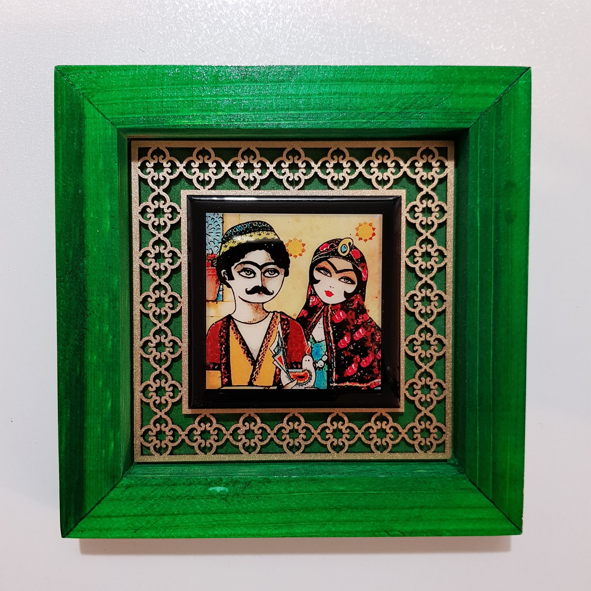 تابلو طرح خاتون کد san925