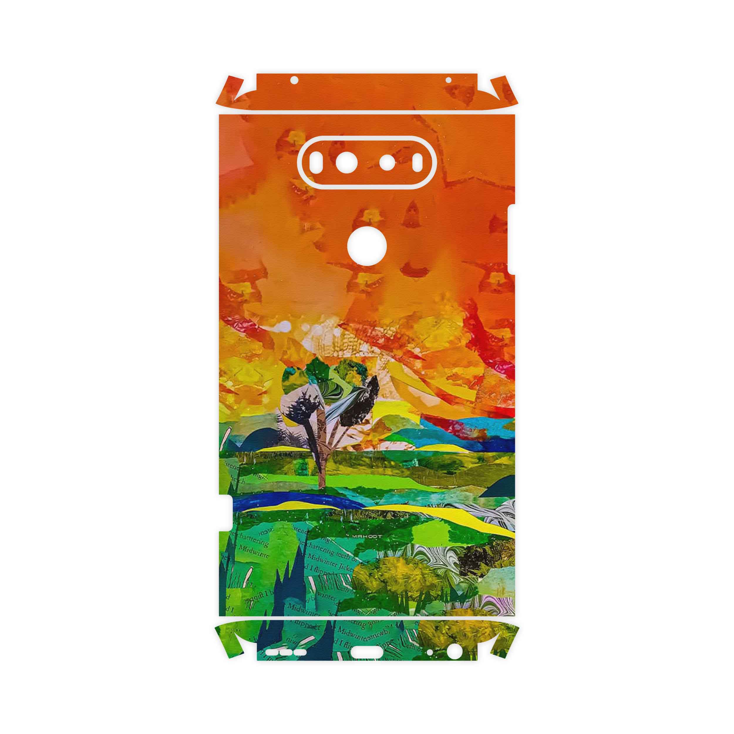 برچسب پوششی ماهوت مدل Collage of Painting-FullSkin مناسب برای گوشی موبایل ال جی V20