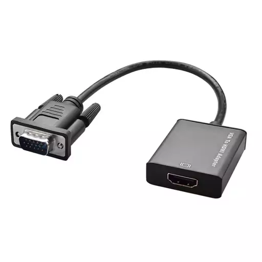 کابل تبدیل VGA به HDMI مدل HDCP