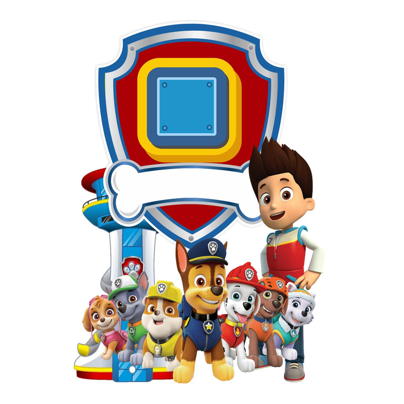 استند رومیزی تولد طرح عدد 0 مدل سگهای نگهبان کد 01